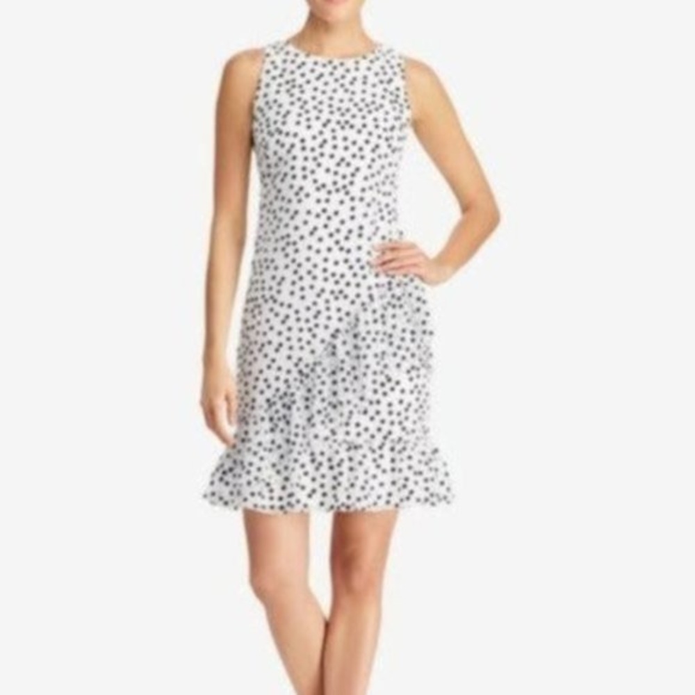 NWT Ralph Lauren polka dot dress with ruffle, Sz 2